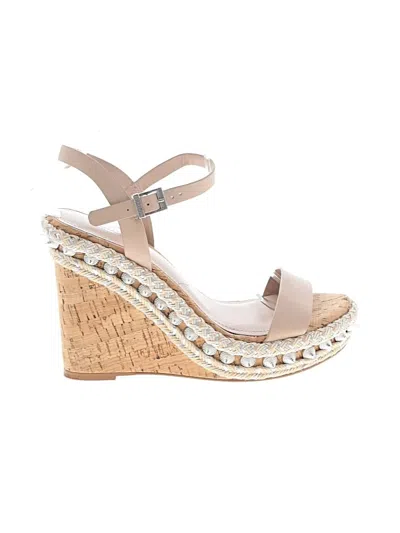 Pre-owned Charles By Charles David Wedges In Ivory
