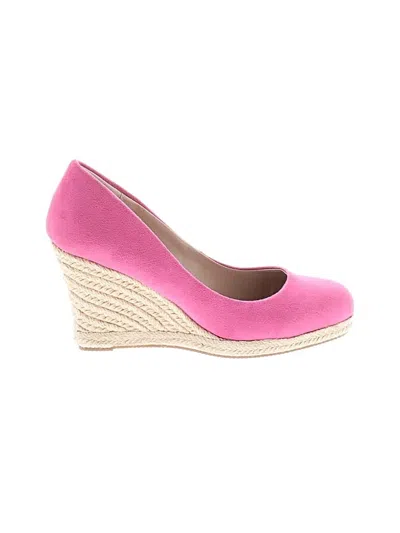 Pre-owned Charles By Charles David Wedges In Pink