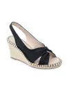 Charles By Charles David Notable Espadrille Wedge Slingback Sandal In Black