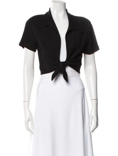 Pre-owned Charles Chang-lima Bolero In Black