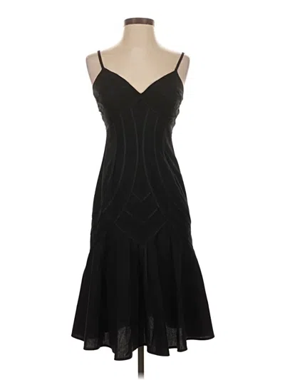 Pre-owned Charles Chang-lima Cocktail Dress In Black