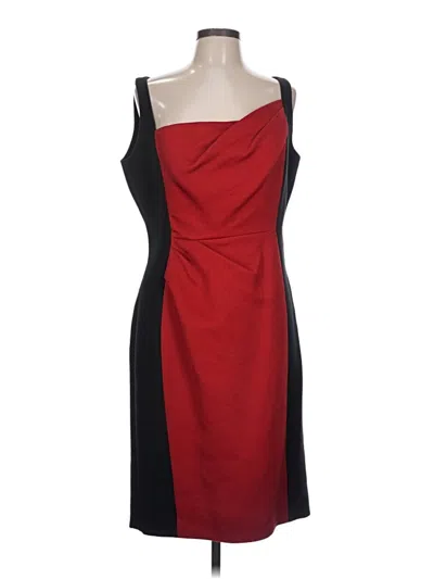 Pre-owned Charles Chang-lima Cocktail Dress In Red