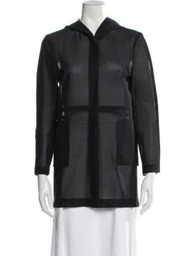 Pre-owned Charles Chang-lima Silk Evening Jacket In Gray
