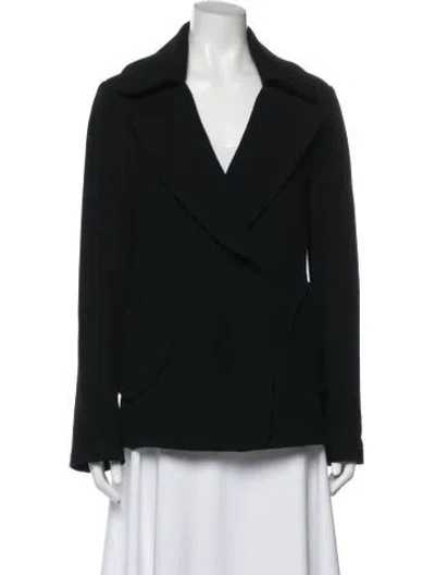 Pre-owned Charles Chang-lima Wool Jacket In Black