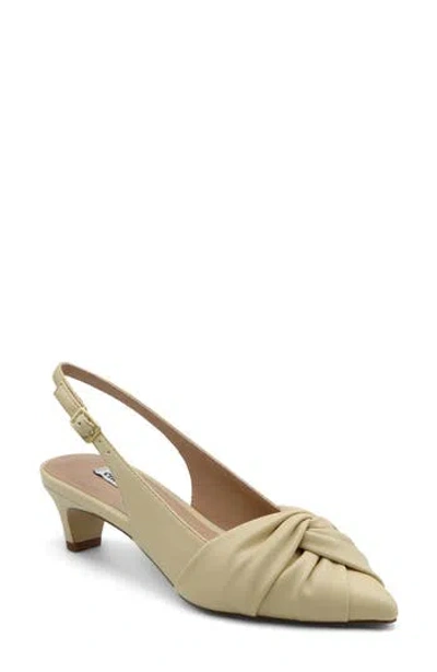 Charles David Ainee Slingback Pump In Soft Yellow