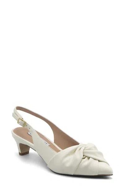 Charles David Ainee Slingback Pump In White