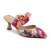 Charles David Alan Womens Pointed Closed Toe Slip-on Shoe In Multi