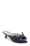 Charles David Alinda Pointed Toe Mule In Navy
