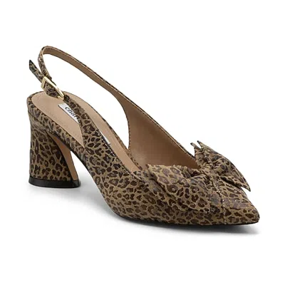 Charles David Antella Womens Pointed Closed Toe Block Heel Pumps In Brown