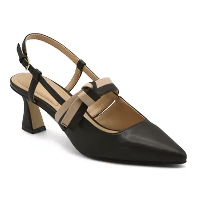 Charles David Arax Womens Pointed Closed Toe Stiletto Heel Pumps In Black