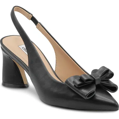 Charles David Astrid Slingback Pointed Toe Pump In Black