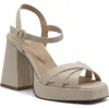 Charles David Barnaby Ankle Strap Sandal In Multi