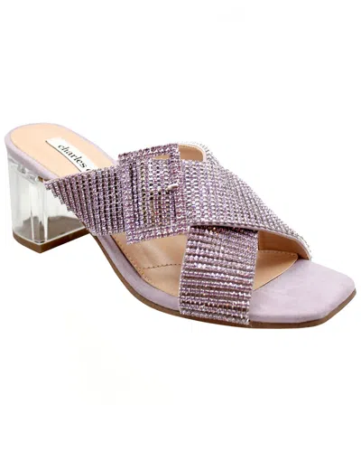 Charles David Cayden Sandal In Purple
