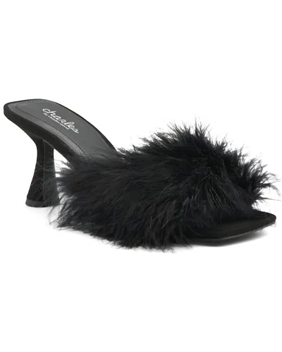 Charles David Charles By  Pazazz Feather Dress Shoe In Black