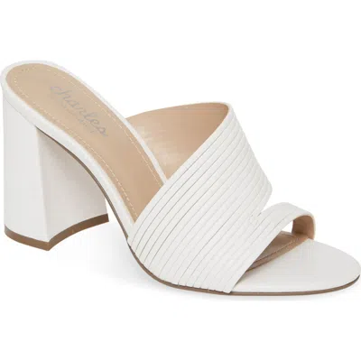 Charles David Charles By  Rhythmic Sandal In White-sm