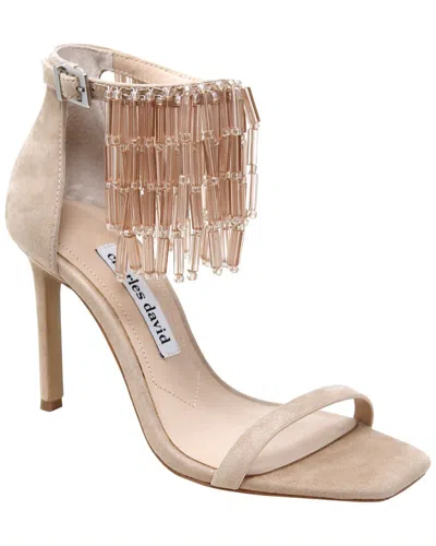 Charles David Enrich Suede Sandal In Neutral
