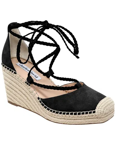 Charles David Gracie Sandal In Black