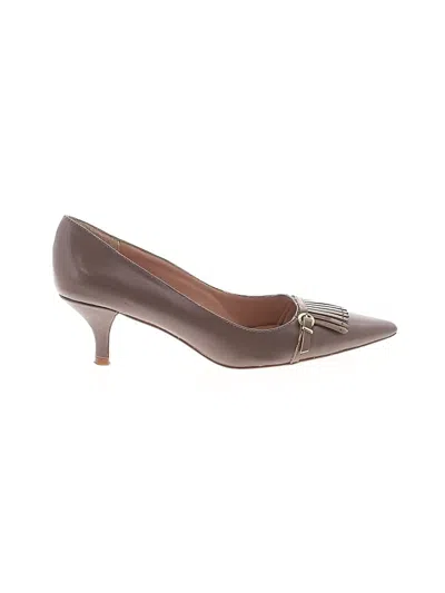 Pre-owned Charles David Heels In Brown