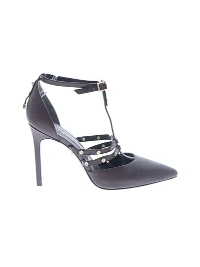 Pre-owned Charles David Heels In Purple