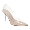 Charles David Incredibly Womens Pointed Closed Toe Stiletto Heel Pumps In Neutral