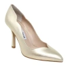 Charles David Innocent Womens Pointed Closed Toe Stiletto Heel Pumps In Metallic