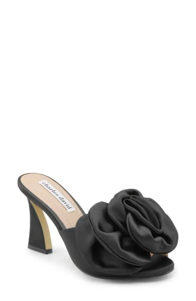 Charles David Kimchi Slide Sandal In Black