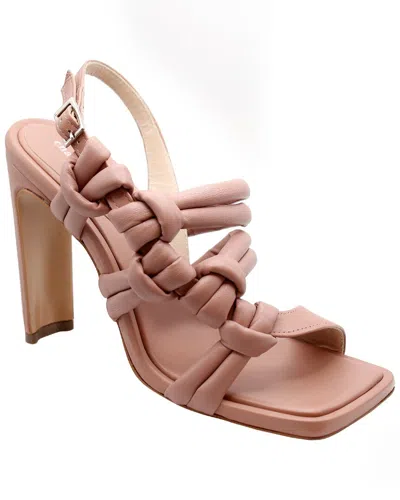 Charles David Lonestar Leather Sandal In Brown