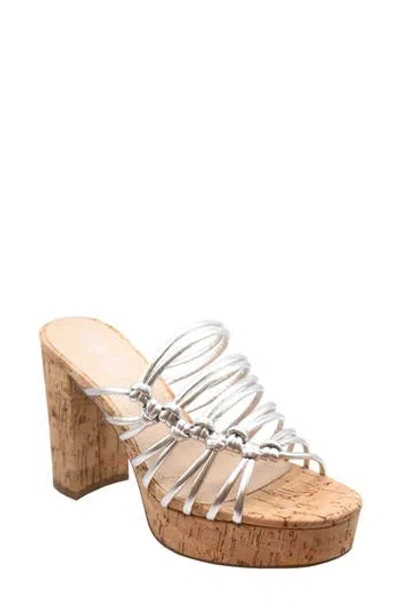 Charles David Meadow Platform Sandal In Multi