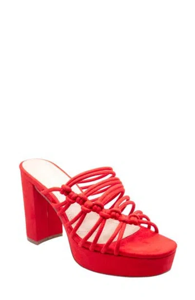Charles David Meadow Platform Sandal In Multi