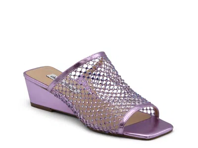Charles David Noolie Wedge Sandal In Purple