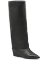 Charles David Perez Leather Boot In Multi