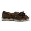 Charles David Poppy Flat In Brown