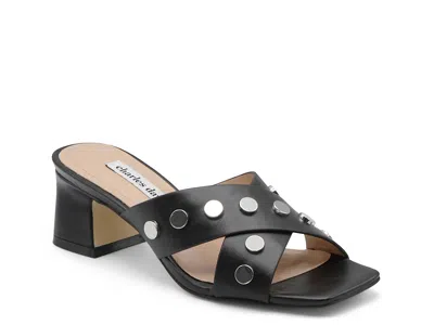 Charles David Raye Sandal In Black
