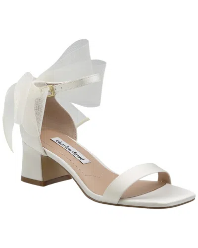 Charles David Riley Sandal In White