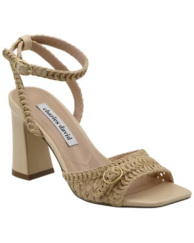Charles David Rival Sandal In Neutral