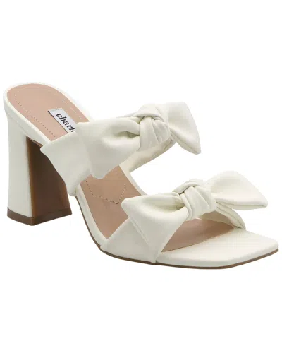 Charles David Rox Sandal In White