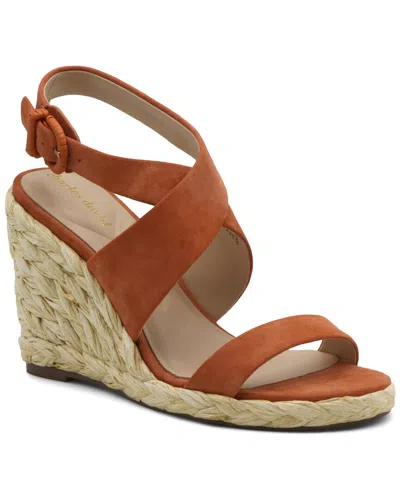 Charles David Russell Suede Wedge In Multi