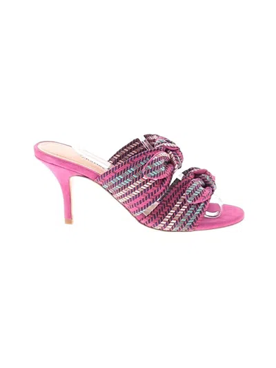 Pre-owned Charles David Sandals In Pink