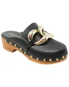 CHARLES DAVID CHARLES DAVID SIENA LEATHER CLOG