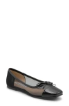 Charles David Simply Cap Toe Ballet Flat In Multi