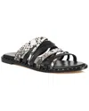 Charles David Source Leather Sandal In Black
