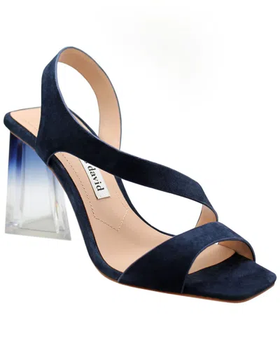 Charles David Trulli Leather Dress Shoe In Blue