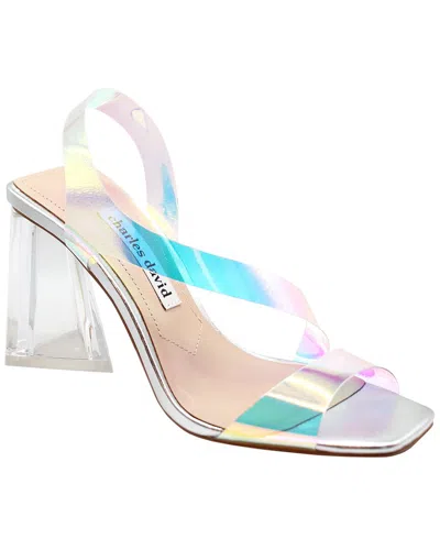 Charles David Trulli Vinyl Dress Shoe In Transparent