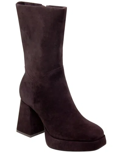 Charles David Verity Leather Bootie In Brown