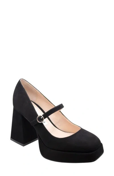 Charles David Vivianna Mary Jane Platform Pump In Black-ks