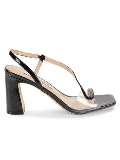 Charles David Women's Rochelle Strappy Sandals In Black Patent