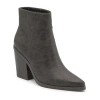 Charles David Womens Van Block Heel Dress Boots In Gray