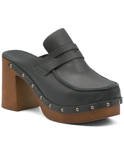 Charles David Xtra Leather Casual Shoe In Black