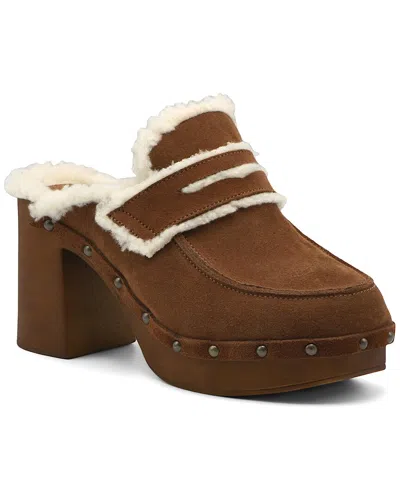 Charles David Xtra Leather Casual Shoe In Brown