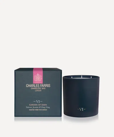 Charles Farris Vi Garden Of Eden 3 Wick Candle 640g